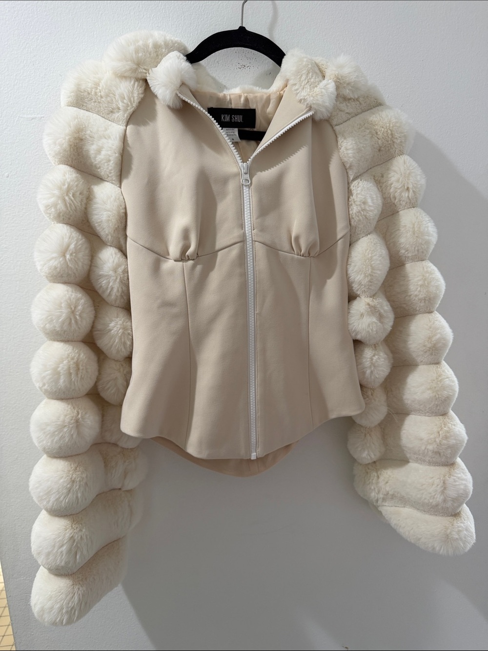 Kim Shui faux hooded jacket